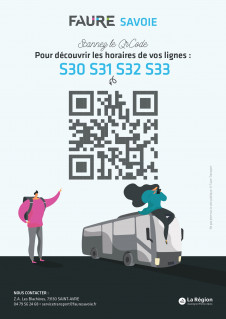 Horaires ligne régulière Le Corbier - St Jean de Maurienne ETE 2025
