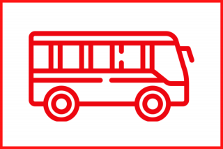 SCHEDULE SHUTTLE IN LE CORBIER (RED LINE)
